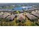 Property location shown in an aerial view of the community at 13488 Abercrombie Dr, Englewood, FL 34223