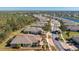 Aerial view showcasing the home's location within the community at 13488 Abercrombie Dr, Englewood, FL 34223
