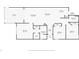 Two-bedroom, two-bathroom floor plan with a spacious lanai at 13488 Abercrombie Dr, Englewood, FL 34223