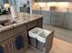 Spacious kitchen with double trash pull-out at 14351 Howard Ave, Port Charlotte, FL 33953