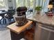 Modern kitchen with pull-out mixer shelf at 14351 Howard Ave, Port Charlotte, FL 33953