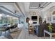 Open living area with sliding doors leading to the pool and patio at 14351 Howard Ave, Port Charlotte, FL 33953