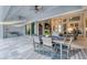 Spacious patio with views of the pool and living area at 14351 Howard Ave, Port Charlotte, FL 33953