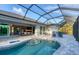 Enjoy this large pool and patio area at 14351 Howard Ave, Port Charlotte, FL 33953
