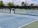 Well-maintained pickleball and tennis courts at 2020 Willow Hammock Cir # 301, Punta Gorda, FL 33983