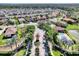 Aerial view of Villa Milano community, showing homes and landscaping at 2148 La Palma Ave, Port Charlotte, FL 33953