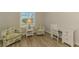 Home office features built-in desk and comfortable seating at 2148 La Palma Ave, Port Charlotte, FL 33953