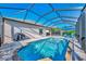 Enjoy your own private screened pool and spa, perfect for relaxing at 2148 La Palma Ave, Port Charlotte, FL 33953