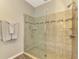 Large walk-in shower with neutral tile at 2148 La Palma Ave, Port Charlotte, FL 33953