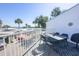 Relaxing balcony boasting water views and a grill for outdoor entertaining at 2255 N Beach Rd # 9, Englewood, FL 34223