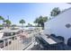 Spacious balcony overlooking the water, with seating for outdoor enjoyment at 2255 N Beach Rd # 9, Englewood, FL 34223