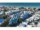 Oceanfront community view with modern homes and beach access at 2255 N Beach Rd # 9, Englewood, FL 34223