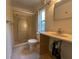 A bathroom that needs renovation, showing exposed plumbing at 2930 Waterside Dr, Englewood, FL 34224