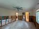 Large bedroom undergoing a complete renovation at 2930 Waterside Dr, Englewood, FL 34224