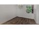 Formal dining room with hardwood floors and chandelier at 3392 Pennyroyal Rd, Port Charlotte, FL 33953
