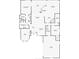 Floor plan showing a spacious layout with multiple rooms at 3392 Pennyroyal Rd, Port Charlotte, FL 33953