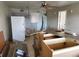 Kitchen with granite countertops, renovation in progress at 6800 Placida Rd # 179, Englewood, FL 34224