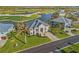Luxury home with golf course and water views in exclusive community at 10030 Eagle Preserve Dr, Englewood, FL 34224
