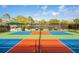 Two pickleball courts with ample space at 11249 Mc Dermott Ct, Englewood, FL 34223
