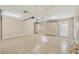 Spacious garage with ample storage cabinets and tiled floor at 2 Broadmoor Rd, Rotonda West, FL 33947