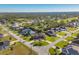 Aerial view of luxury homes and lush landscaping at 2 Marker Rd, Rotonda West, FL 33947