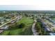 Aerial view of golf course and neighborhood at 2 Marker Rd, Rotonda West, FL 33947