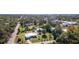 Aerial view showcasing the home's location and neighborhood at 445 Stewart St, Englewood, FL 34223