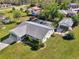 Aerial view of the house, showing the property and surroundings at 845 Texas St, Englewood, FL 34223