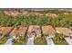 Aerial view of a single house in a neighborhood at 8508 Gateway Ct, Englewood, FL 34224