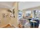 Bright living room with comfy seating, hardwood floors, and coastal decor at 10390 Longshore Rd # 82, Placida, FL 33946