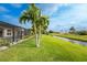 Spacious backyard with pool and canal view at 108 Broadmoor Ln, Rotonda West, FL 33947