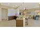 Modern kitchen with stainless steel appliances and granite countertops at 13091 Creekside Ln, Port Charlotte, FL 33953