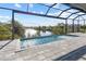 Relaxing pool and spa with water view at 14681 Keystone Blvd, Port Charlotte, FL 33981