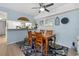 Bright dining area with wooden table and chairs at 1515 Forrest Nelson Blvd # A 202, Port Charlotte, FL 33952