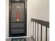 Condo's front door with a screen door at 1515 Forrest Nelson Blvd # A 202, Port Charlotte, FL 33952