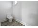 Clean bathroom with toilet and vinyl flooring at 15384 Hennipen Cir, Port Charlotte, FL 33981