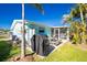 Relaxing backyard oasis with grill and picnic table at 2495 Tenth St, Englewood, FL 34224