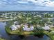 Aerial view of home and community at 313 Pembroke Lane North # 195, Venice, FL 34293