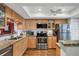 Updated kitchen with stainless steel appliances at 520 Pine Hollow Cir # 520, Englewood, FL 34223