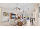 Open living area with a comfortable seating arrangement at 6096 Bowie Ln, Englewood, FL 34224