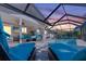 Relaxing screened pool and patio area, perfect for entertaining at 9487 Prospect Ave, Englewood, FL 34224