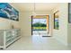 Breakfast room with sliding doors leading to the pool area at 109 Bonita Dr, Rotonda West, FL 33947