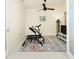 Home gym with cardio and strength training equipment at 109 Bonita Dr, Rotonda West, FL 33947