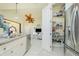 Well-organized kitchen pantry with ample shelving for storage at 109 Bonita Dr, Rotonda West, FL 33947