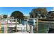 Boats docked at the community marina at 13104 Via Cassia, Placida, FL 33946