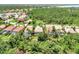 Aerial view of houses with pools in a residential community at 13123 Preserve Ct, Port Charlotte, FL 33953