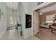 Bright entryway with tile floors, open to living room at 13123 Preserve Ct, Port Charlotte, FL 33953