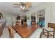 Kitchen with breakfast nook, offering an open layout and view of the backyard at 13123 Preserve Ct, Port Charlotte, FL 33953