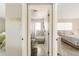 View of full bathroom with tub and shower at 1531 Placida Rd # 1-204, Englewood, FL 34223
