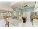 Bright, open kitchen with island, breakfast bar, and modern appliances at 15375 Taurus Cir, Port Charlotte, FL 33981
